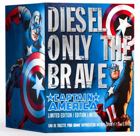 Diesel Only the Brave Captain America men's cologne - DAMAN