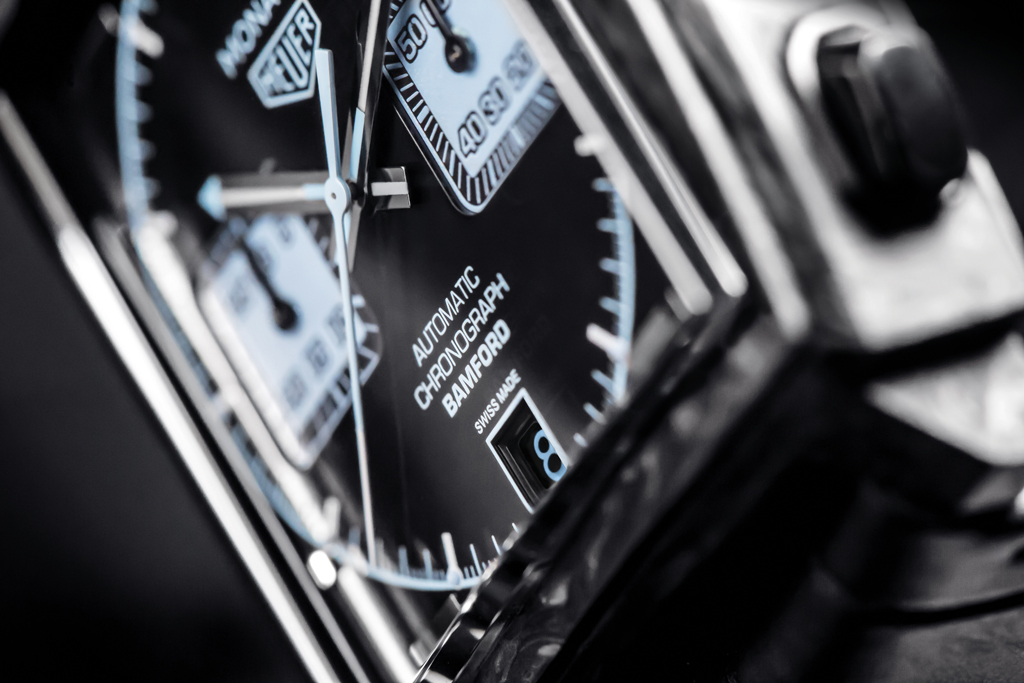 Up close and personal with the TAG Heuer Monaco Bamford DA MAN
