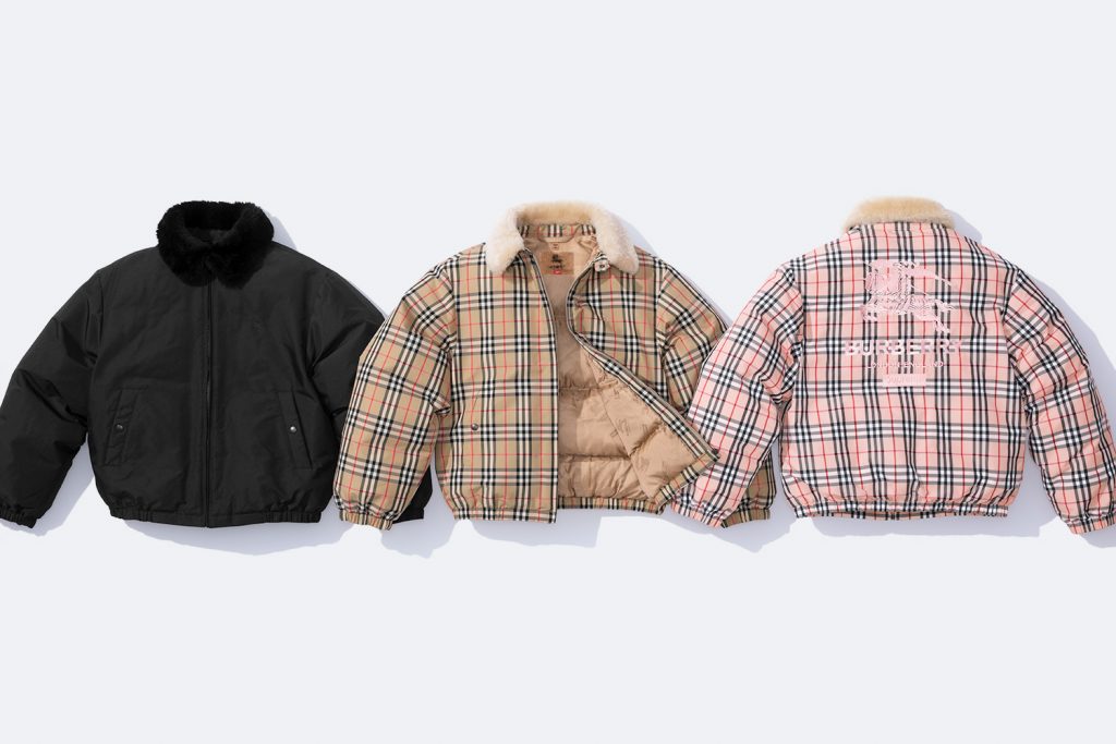 Supreme collaborates with Burberry for its Spring 2022