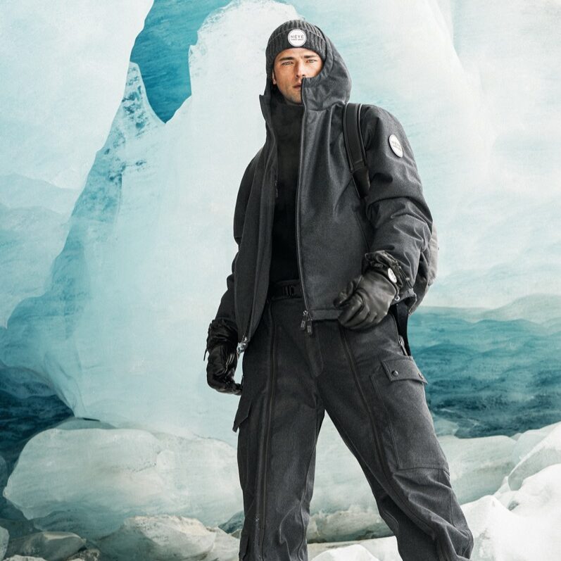 Sean O'Pry and Taemin Park front Giorgio Armani Neve's Fall/Winter